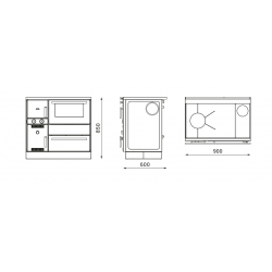 Cuisinière à Bois Bouilleur Alfa Term 20