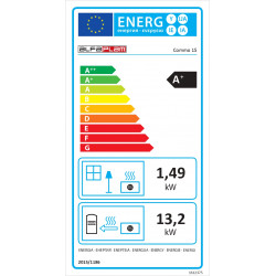 Pack poêle à granulés hydro Baracuda Commo + Kit d'installation sortie arrière