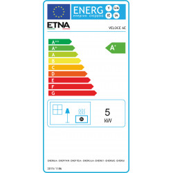 Poêle à granulés étanche extra plat Veloce