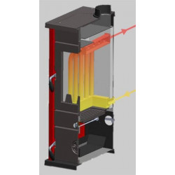 Poêle à Bois Hydro Thermo Vesta Plus