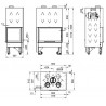 Monobloc 800 d'Angle DX