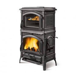 Poêle à Bois Isotta Forno EVO Noir Anthracite