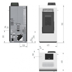 Poêle à granulés Vulcano SMS - Reconditionné