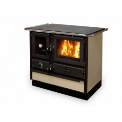 Pack cuisinière à Bois Bouilleur Super Thermo Magnum Sortie dessus