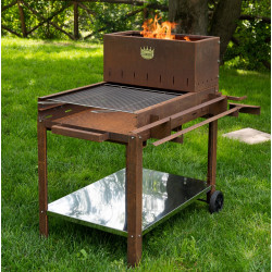 Barbecue au feu de bois Super Flipper