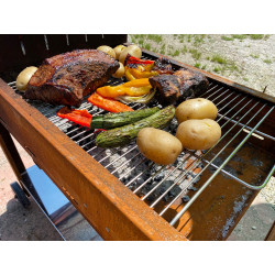 Barbecue au feu de bois Super Flipper