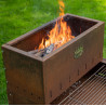 Barbecue au feu de bois Super Flipper