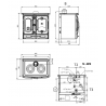 Cuisinière à bois bouilleur TermoSuprema Compact DSA