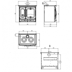 Cuisinière à bois Suprema 4.0