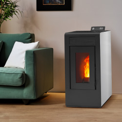 Poêle à granulés étanche canalisable Vulcano EVO - 2,6 Kw