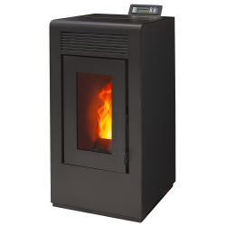 Poêle à granulés étanche Vulcano EVO 12kw droite