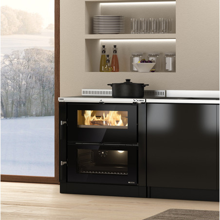 Cuisinière à bois encastrable Verona XXL