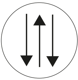 Flux croisés d’air et de fumée